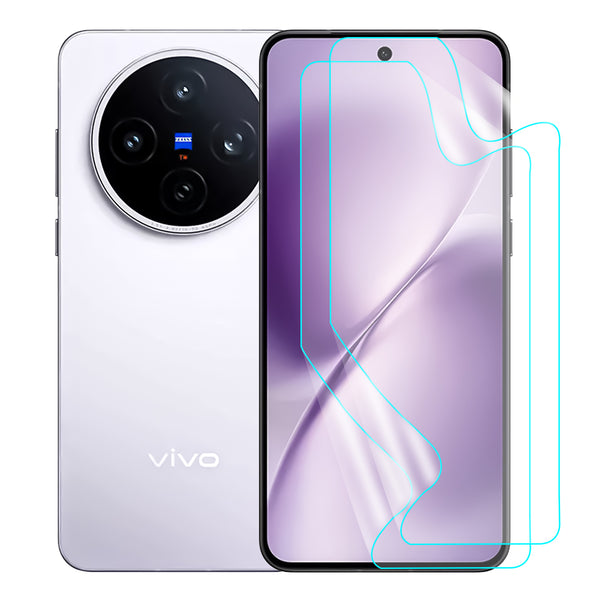 Vivo X200T Screen Protector Guard [Matte Clear] | Easy Do Film - 2 Pack [NOT TEMPERED GLASS]
