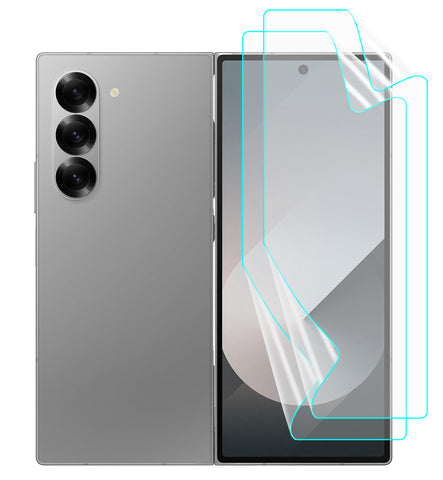 Samsung Galaxy Z Fold 7 Screen Protector Guard [Matte Clear] | Easy Do Film - 2 Pack [NOT TEMPERED GLASS]