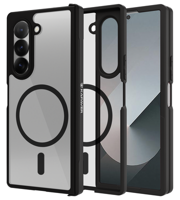 Samsung Galaxy Z Fold 6 Back Cover Case | Hinge Mag X - Black