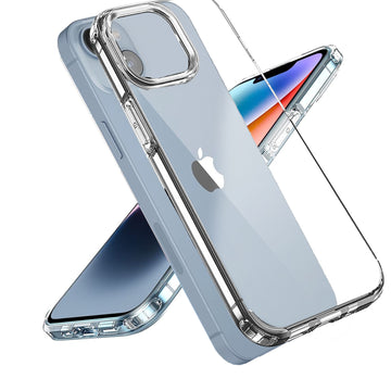iPhone 14 Back Cover Case | Ice Crystal - Transparent Clear iPhone 14 Back Cover Case | Ice Crystal - Transparent Clear