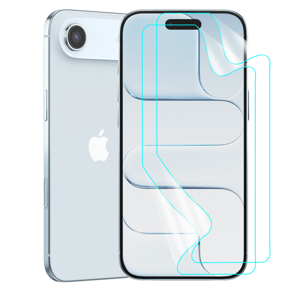 iPhone 17 Air Screen Protector Guard [Clear] | Easy Do Film - 2 Pack [NOT TEMPERED GLASS]