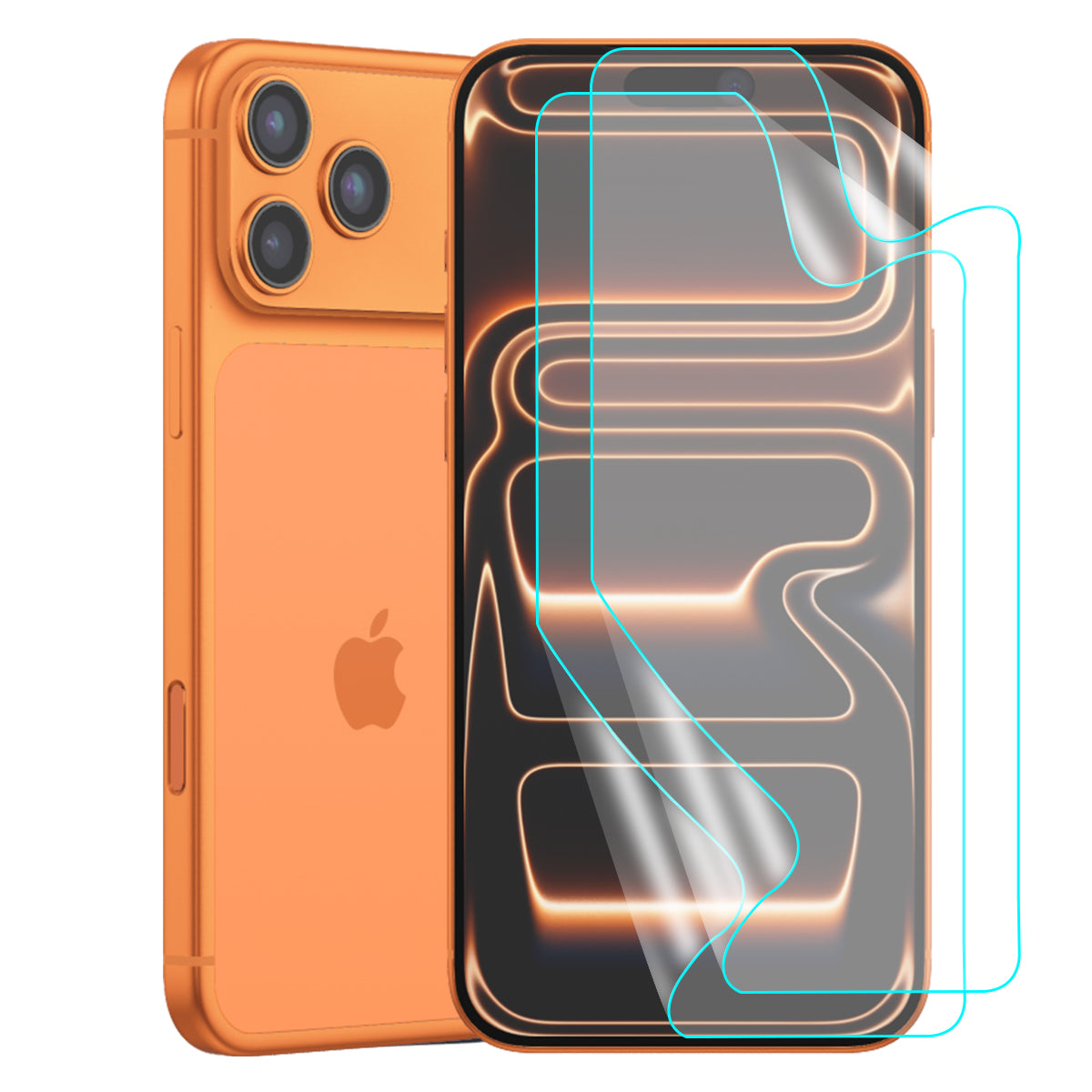 iPhone 17 Pro Max Screen Protector Guard [Matte Clear] | Easy Do Film - 2 Pack [NOT TEMPERED GLASS]