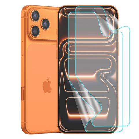 iPhone 17 Pro Max Screen Protector Guard [Matte Clear] | Easy Do Film - 2 Pack [NOT TEMPERED GLASS]