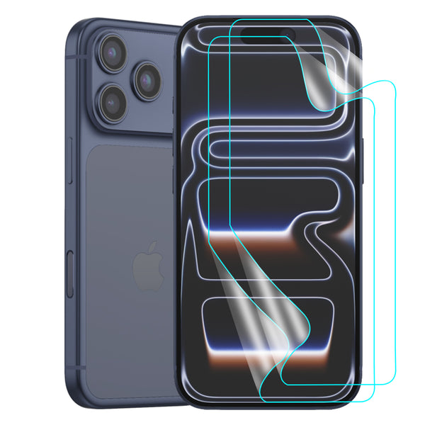 iPhone 17 Pro Screen Protector Guard [Clear] | Easy Do Film - 2 Pack [NOT TEMPERED GLASS]