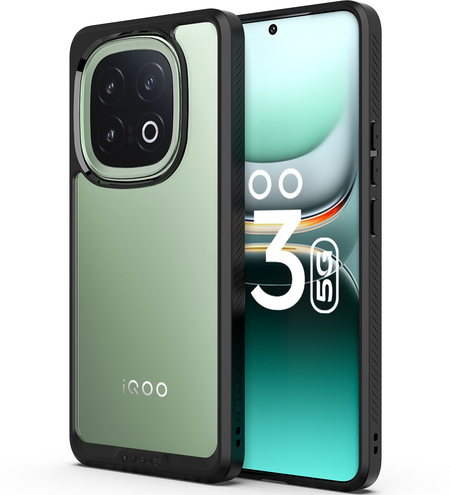 IQOO 13 Back Cover Case | Impulse - Black