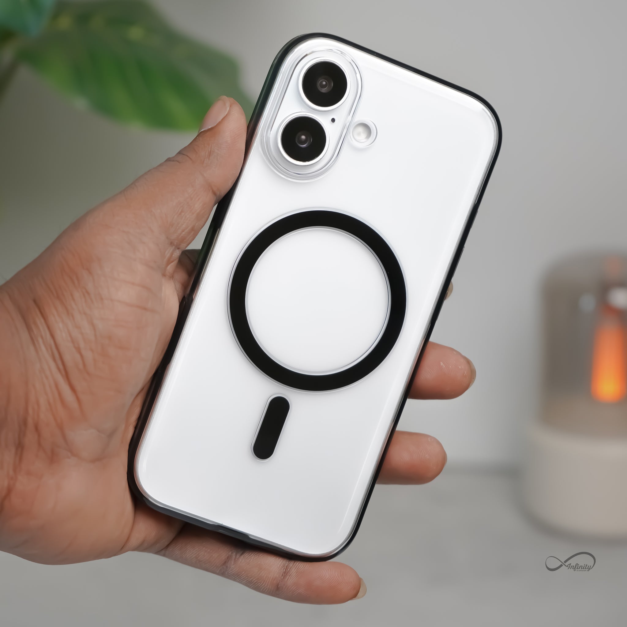 iPhone 17 Back Cover Case | Grip Case Mag X - Black