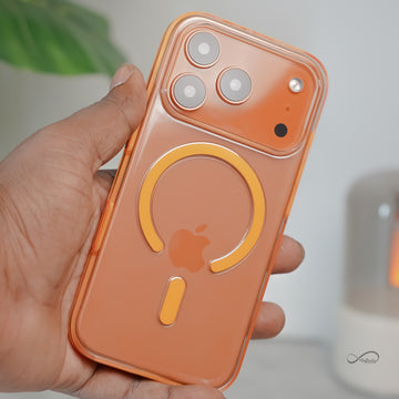 iPhone 17 Pro Back Cover Case | Grip Case Mag-X - Orange