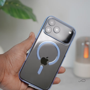 iPhone 17 Pro Max Back Cover Case | Grip Case Mag-X - Blue