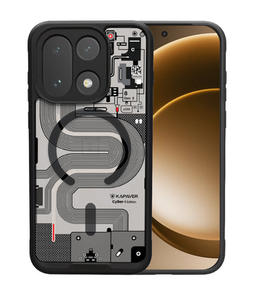 OnePlus 15 Back Cover Case | CyBer-i Edition - Mag X Black (01)