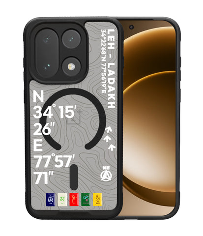 OnePlus 15 Back Cover Case | GPS Edition (Leh-Ladakh) Mag X - Black