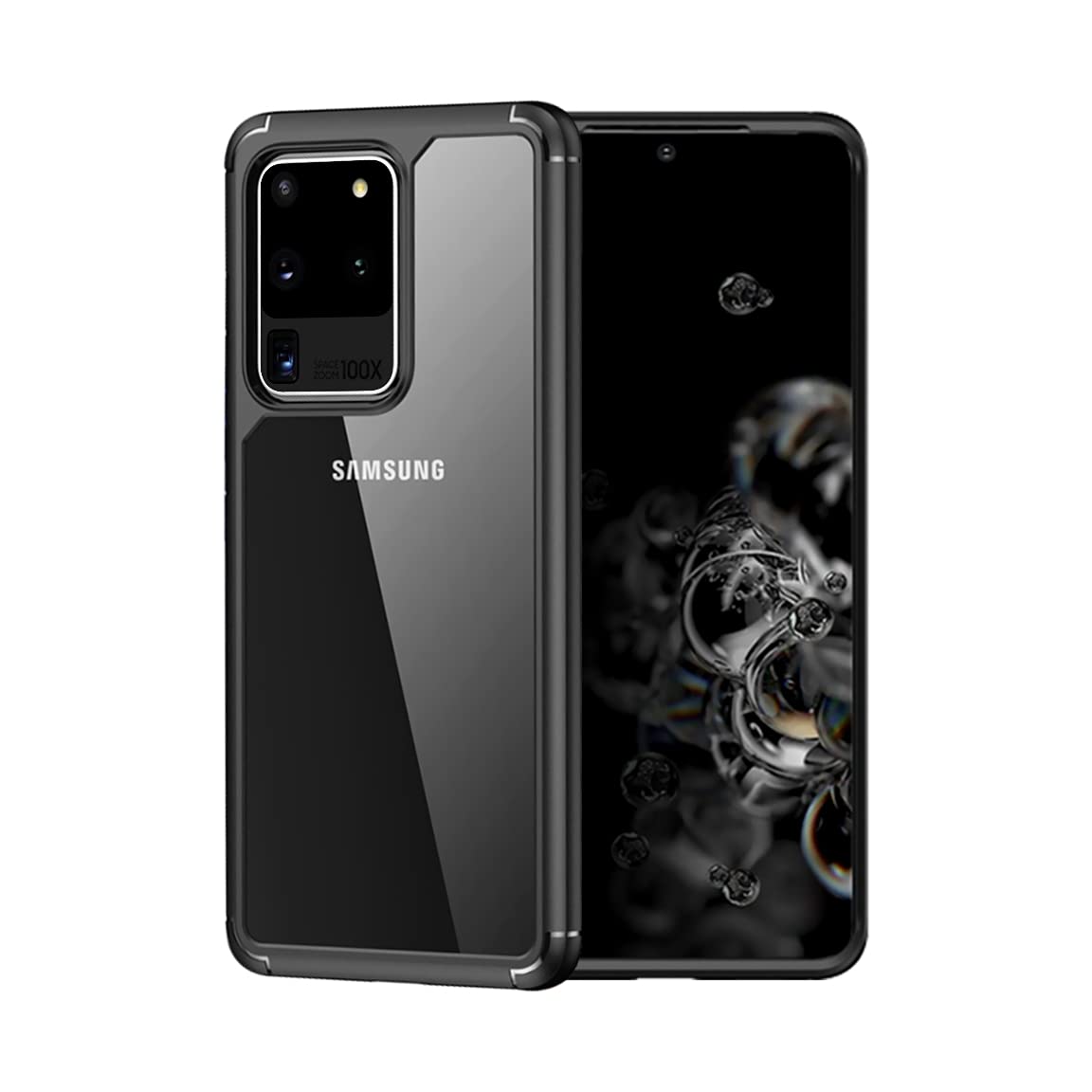 Samsung Galaxy S20 Ultra Back Cover Case | Frosted - Black