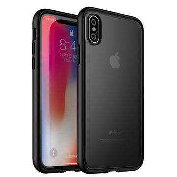 iPhone X/Xs Stark Back Cover Case | Ice Crystal - Black