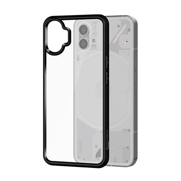 Nothing Phone 1 5G Back Cover Case With Glass | Impulse - Black
