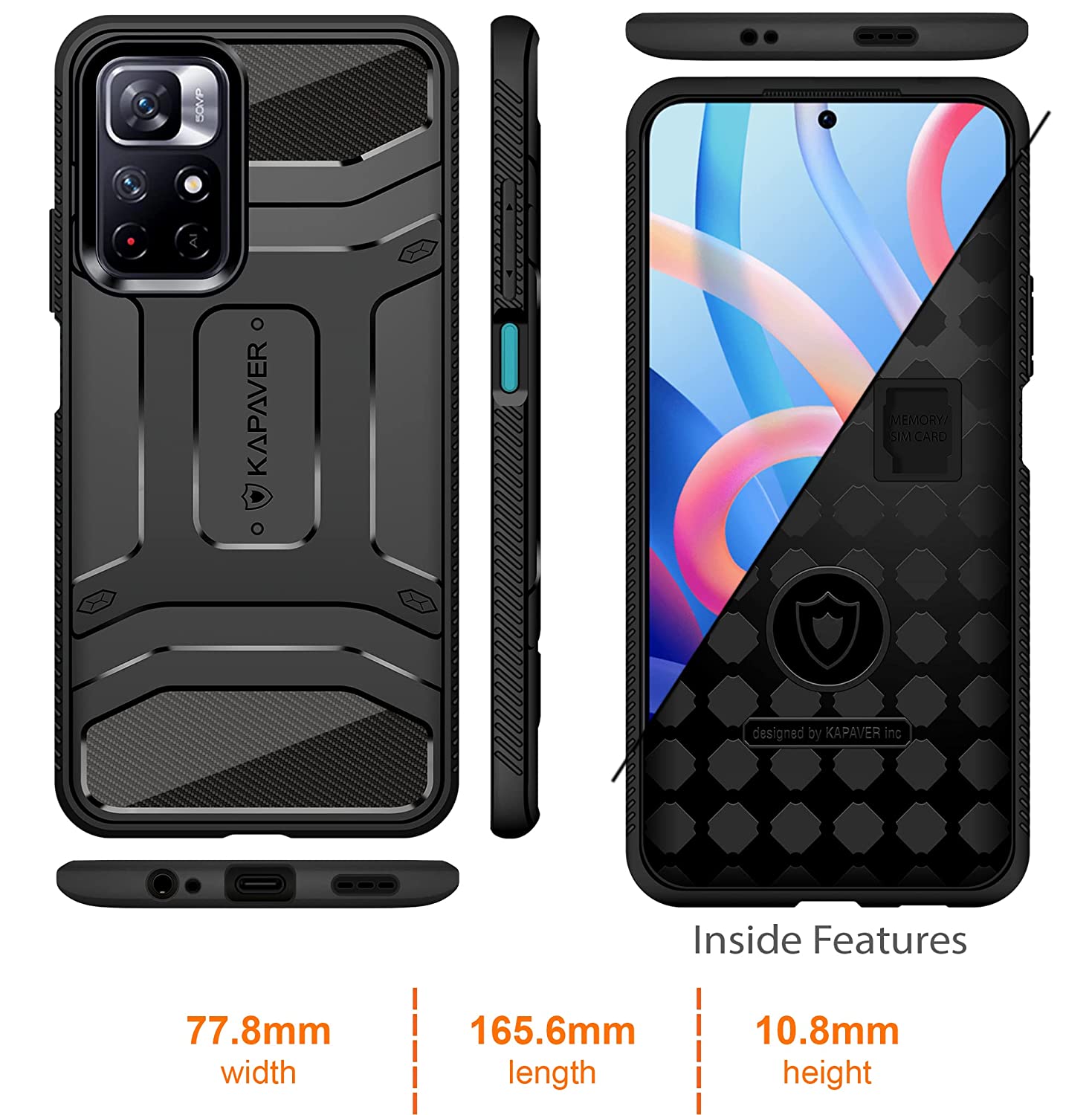 Custodia Portafoglio Everainy In Pelle Silicone Per Xiaomi Poco M4 Pro 5G / Redmi Note 11T 5G - Con Motivo Gatto, Antiurto, Magnetica, Cavalletto E Slot Per Schede