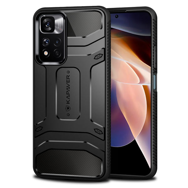 Xiaomi - Mi 11i / Mi 11i Hyper Charge 5G Back Cover Case | Rugged - Black