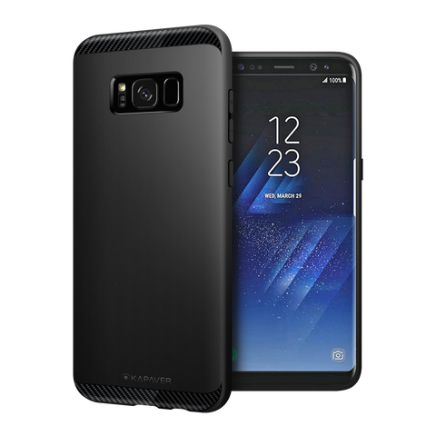 KAPAVER® Rugged Back Cover Case for Samsung Galaxy S8